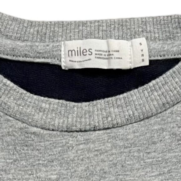 Miles 5Y Navy Sweatshirt Dress - Picture 6 of 6